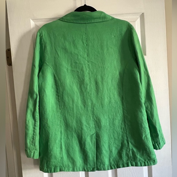 H by Halston Vibrant Green Women's Blazer - Picture 4 of 4